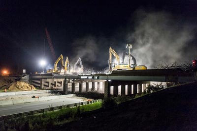 Michigan Highway Bridge Construction