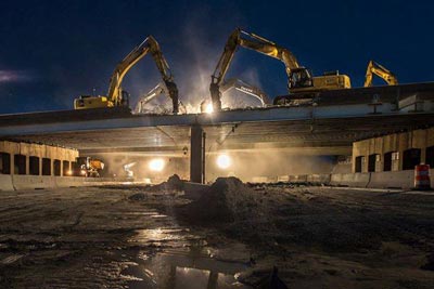 Michigan Highway Bridge Construction