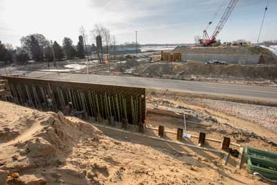 Bridge Construction In Michigan