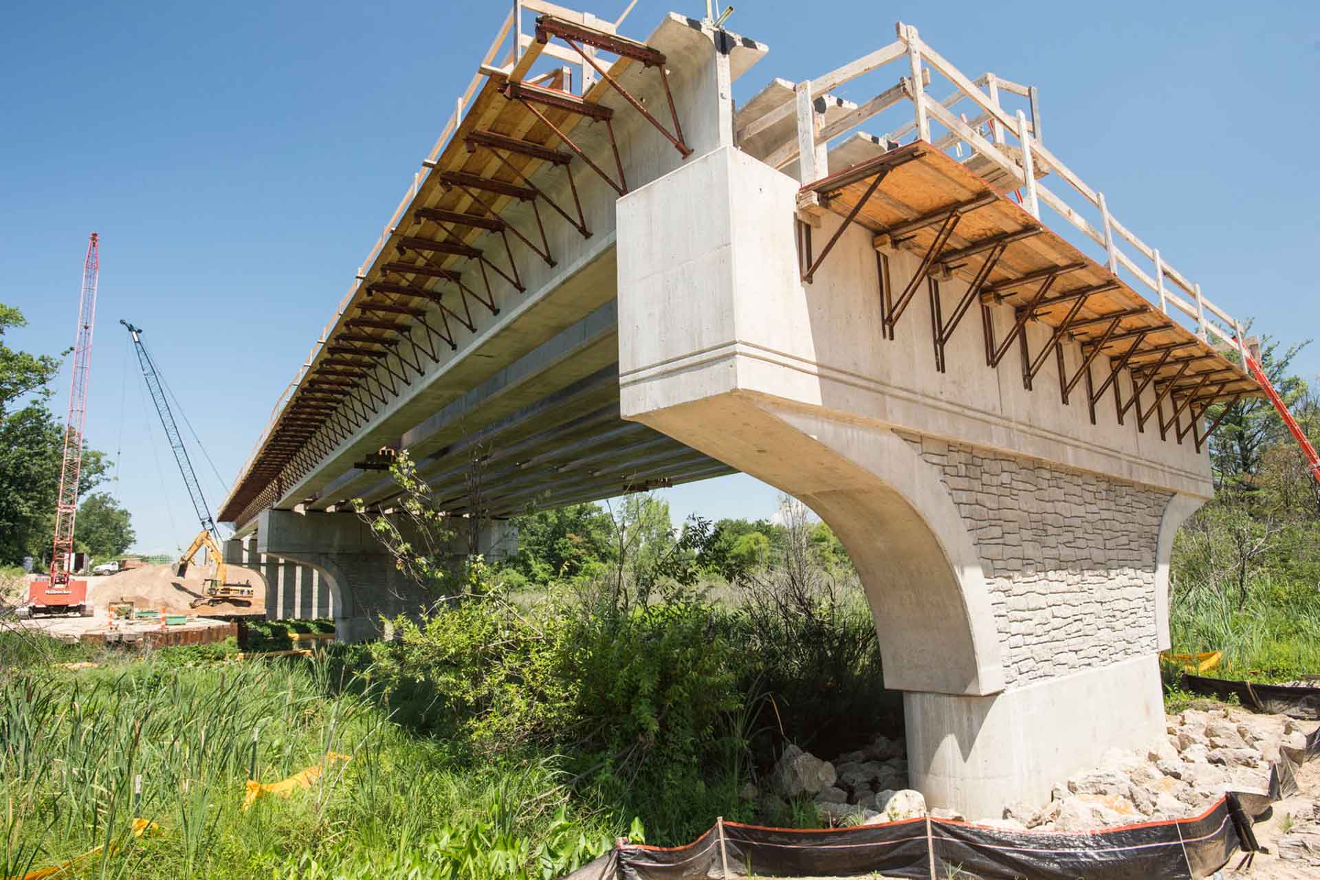 Michigan Highway Bridge Construction